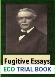 Fugitive Essays