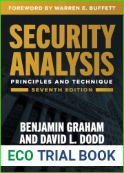 Security Analysis, 7th Edition