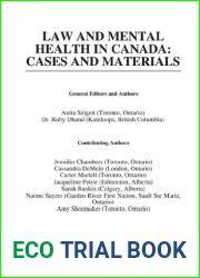 Law and Mental Health in Canada