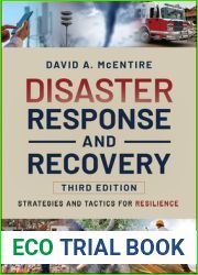 Disaster Response and Recovery: Strategies and Tactics for Resilience