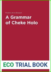 A Grammar of Cheke Holo