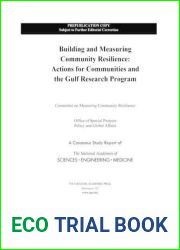 Building and Measuring Community Resilience: Actions for Communities and the Gulf Research Program (Concensus Study Report)