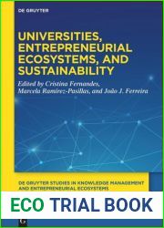 Universities, Entrepreneurial Ecosystems, and Sustainability