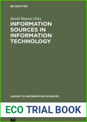 Information Sources in Information Technology