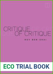 Critique of Critique (Square One: First-Order Questions in the Humanities)