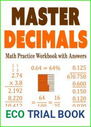 Master Decimals Math Practice Workbook with Answers