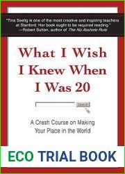 What I Wish I Knew When I Was 20