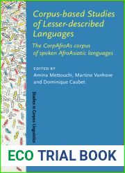 Corpus-based Studies of Lesser-described Languages (Studies in Corpus Linguistics)