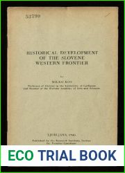 Historical Development of the Slovene Western Frontier