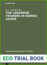 The Lebanese Traders in Sierra Leone