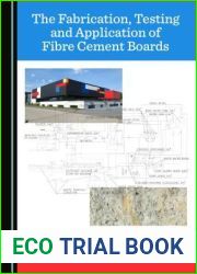 The Fabrication, Testing and Application of Fibre Cement Boards