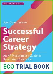Successful Career Strategy: An HR Practitioner|s Guide to Reach Your Dream Job (Business Guides on the Go)