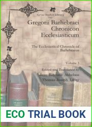 Gregorii Barhebraei Chronicon Ecclesiasticum