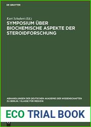 Symposium uber biochemische Aspekte der Steroidforschung: Jena, 18. bis 21. September 1967 (Abhandlungen der Deutschen Akademie der Wissenschaften zu … Klasse fur Medizin, 1968, 2) (German Editi