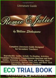 The Tragedy Of Romeo And Juliet By William Shakespeare: Literature Guide