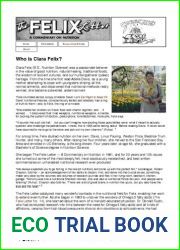 The Felix Letters on Nutrition by Clara Felix