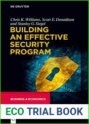 Building an Effective Security Program