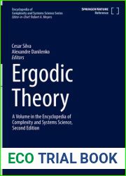 Ergodic Theory (Encyclopedia of Complexity and Systems Science Series)