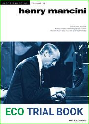 Henry Mancini: Jazz Piano Solos Series Volume 38
