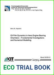 Oil Film Dynamics in Aero Engine Bearing Chambers: Fundamental Investigations and Numerical Modelling (Forschungsberichte Aus Dem Institut Fur … … Aus Dem Institut Fur Thermische Stromungs