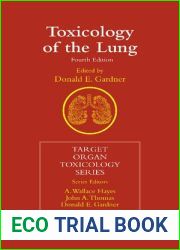 Toxicology Of The Lung 2 Ed Cl