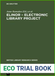 Elinor - Electronic Library Project