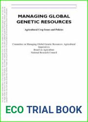 Managing Global Genetic Resources