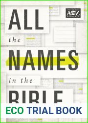 All the Names in the Bible (A to Z Series)