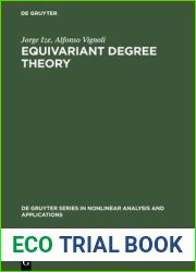 Equivariant Degree Theory