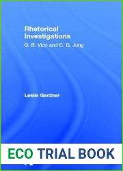 Rhetorical Investigations: G. B. Vico and C. G. Jung