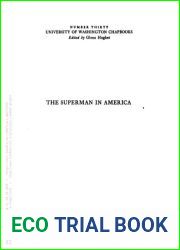 The superman in America, (University of Washington chapbooks)