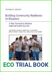 Building Community Resilience to Disasters