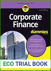 Corporate Finance For Dummies (For Dummies (Business and Personal Finance))
