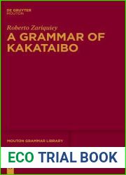 A Grammar of Kakataibo (Mouton Grammar Library [MGL], 75)