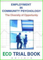 Employment in Community Psychology