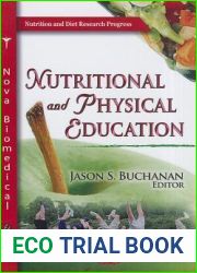 Nutritional and Physical Education (Nutrition and Diet Research Progress)