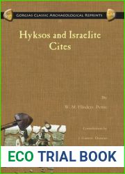 Hyksos and Israelite Cites