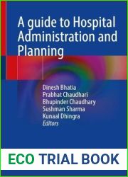 A Guide to Hospital Administration and Planning