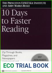 10 Days to Faster Reading