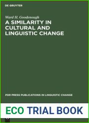 A similarity in cultural and linguistic change