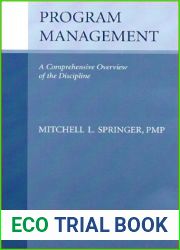 Program Management: A Comprehencive Overview of the Discipline