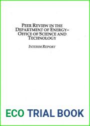 Peer Review in the Department of Energy-Office of Science and Technology: Interim Report