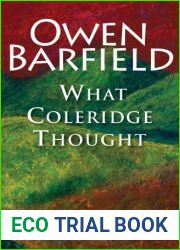 What Coleridge Thought by Owen Barfield (2014-03-17)