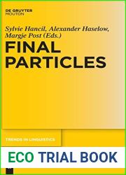 Final Particles (Trends in Linguistics. Studies and Monographs [TiLSM], 284)