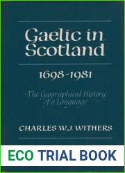 Gaelic in Scotland, 1698 - 1981