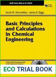 Basic Principles And Calculations In Chemical Engineering