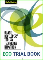 Quant Developers| Tools and Techniques