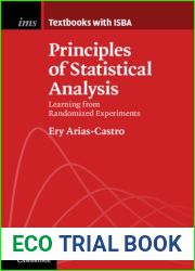 Principles of Statistical Analysis: Learning from Randomized Experiments (Institute of Mathematical Statistics Textbooks)