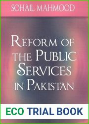 Reform of the Public Services in Pakistan