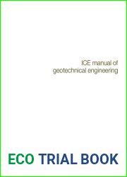 ICE manual of geotechnical engineering